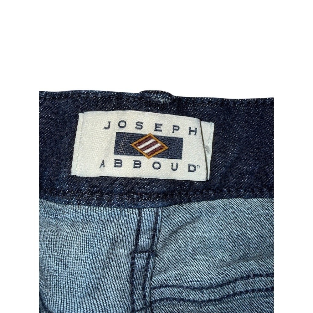 Joseph Abboud Jeans Mens 31x32 Blue Dark Wash Slim‎ Fit Tapered Denim - Picture 2 of 8